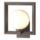 Hubbardton Forge - 302643-SKT-77-GG0631 - One Light Outdoor Wall Sconce - Frame - Coastal Dark Smoke