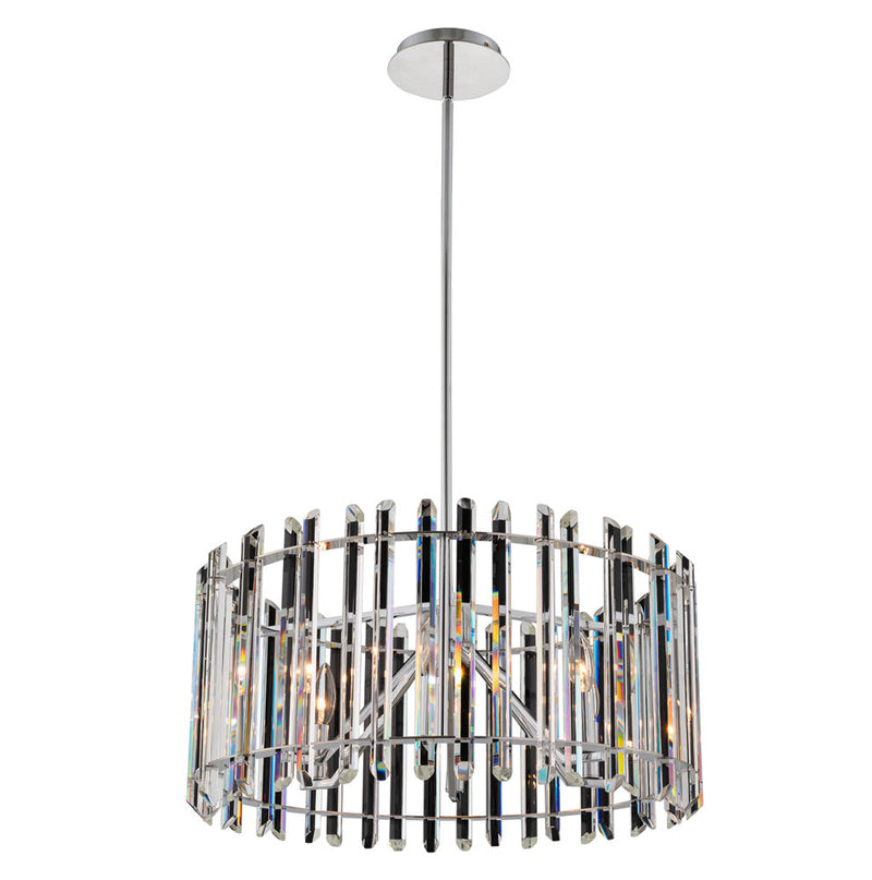 Allegri - 036856-010-FR001 - Six Light Pendant - Viano - Polished Chrome