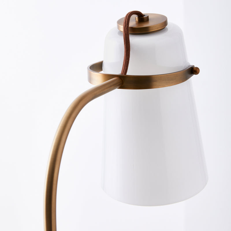 Visual Comfort Studio - LT1001TWB1 - One Light Table Lamp - Hazel - Time Worn Brass