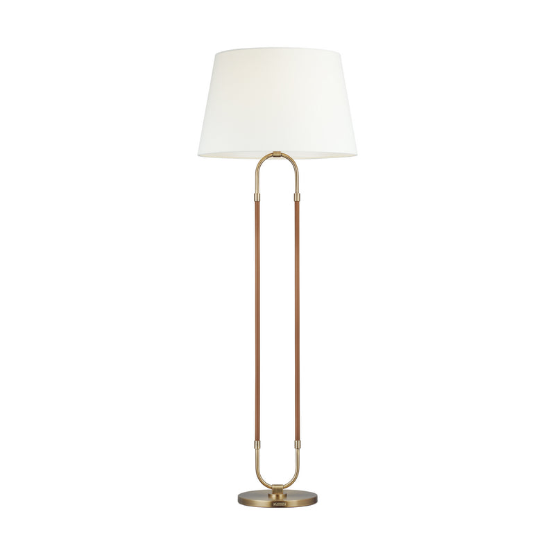 One Light Floor Lamp<br /><span style="color:#4AB0CE;">Entrega: 4-10 dias en USA</span><br /><span style="color:#4AB0CE;font-size:60%;">PREGUNTE POR ENTREGA EN PANAMA</span><br />Collection: Katie<br />Finish: Time Worn Brass