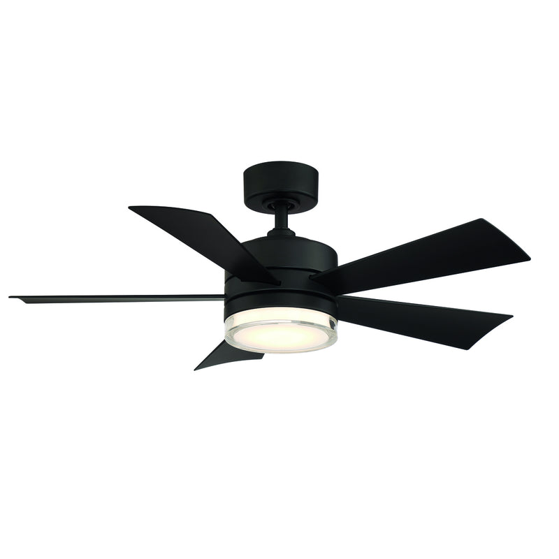 Modern Forms Fans - FR-W1801-42L-27-MB - 42"Ceiling Fan - Wynd - Matte Black