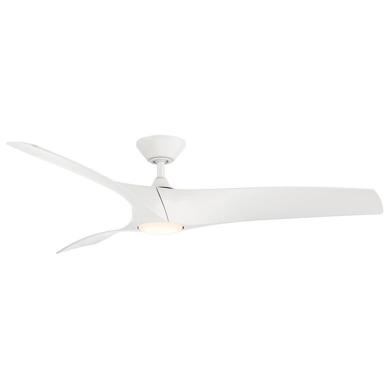 Modern Forms Fans - FR-W2006-62L-35-MW - 62"Ceiling Fan - Zephyr - Matte White