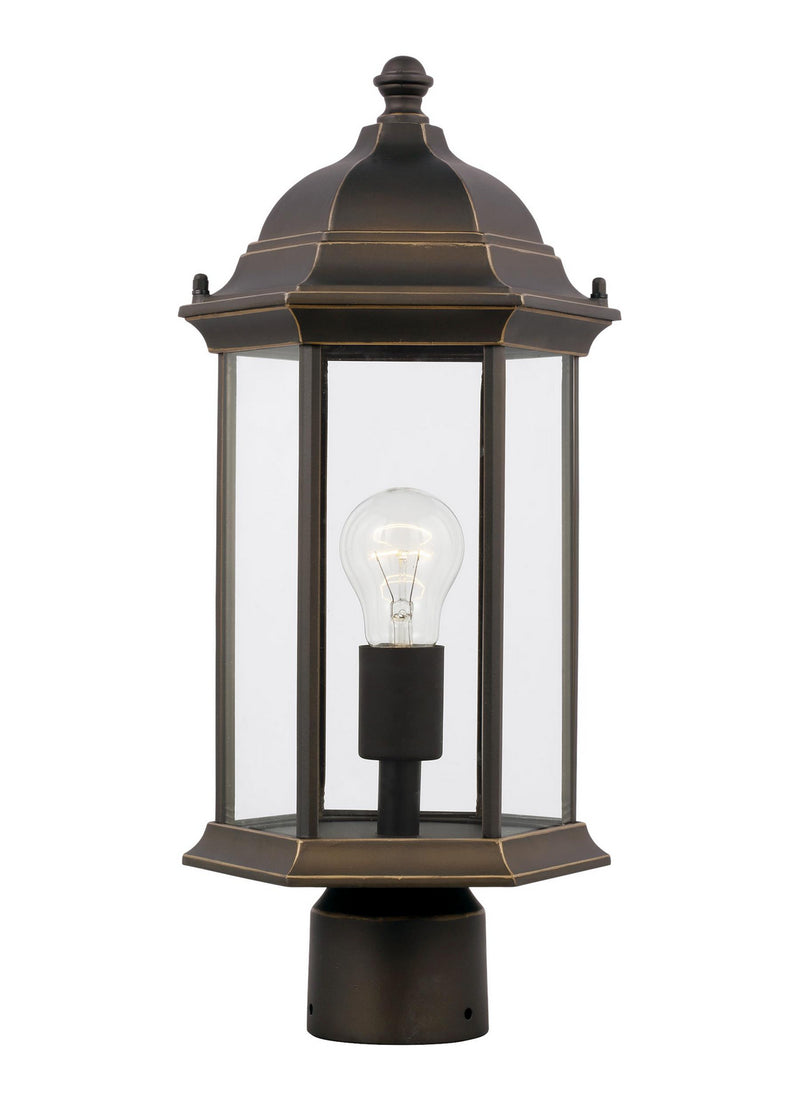 Generation Lighting. - 8238651EN3-71 - One Light Outdoor Post Lantern - Sevier - Antique Bronze