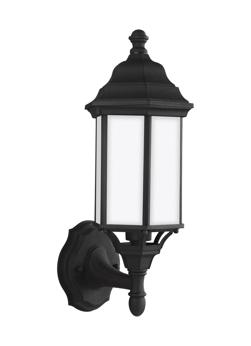Generation Lighting. - 8538751-12 - One Light Outdoor Wall Lantern - Sevier - Black