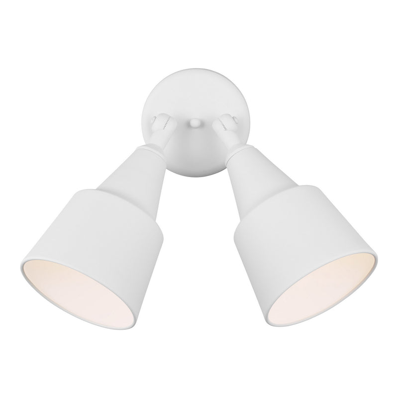 Two Light Adjustable Swivel Flood Light<br /><span style="color: