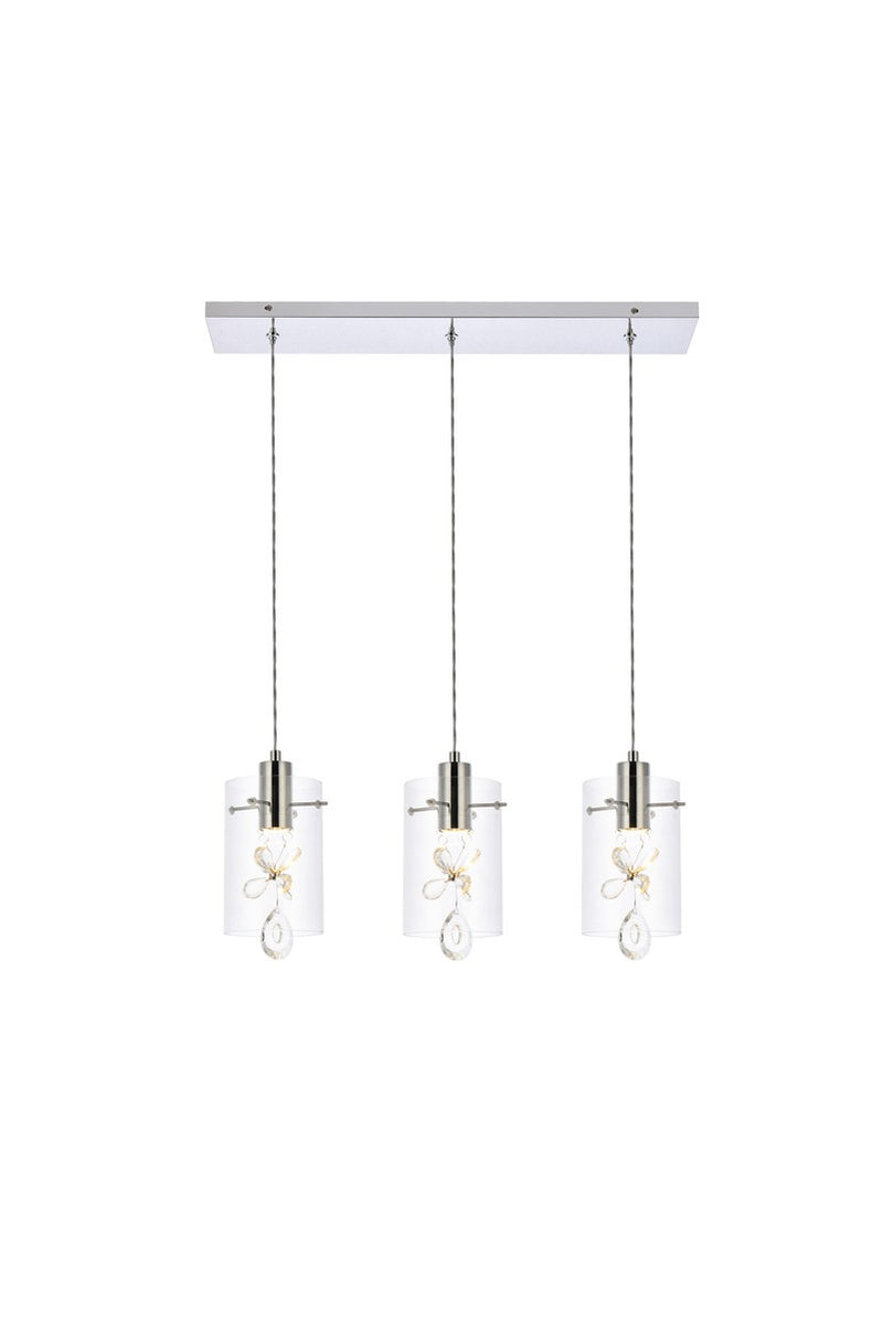 LED Pendant<br /><span style="color:#4AB0CE;">Entrega: 4-10 dias en USA</span><br /><span style="color:#4AB0CE;font-size:60%;">PREGUNTE POR ENTREGA EN PANAMA</span><br />Collection: Hana<br />Finish: Chrome