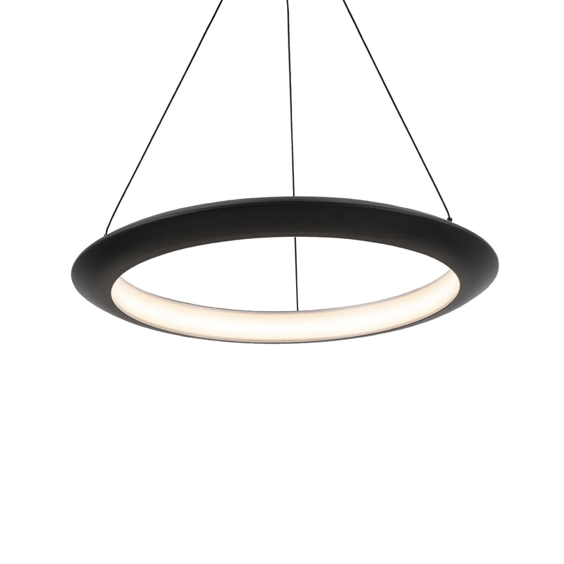 Modern Forms - PD-55024-30-BK - LED Pendant - The Ring - Black