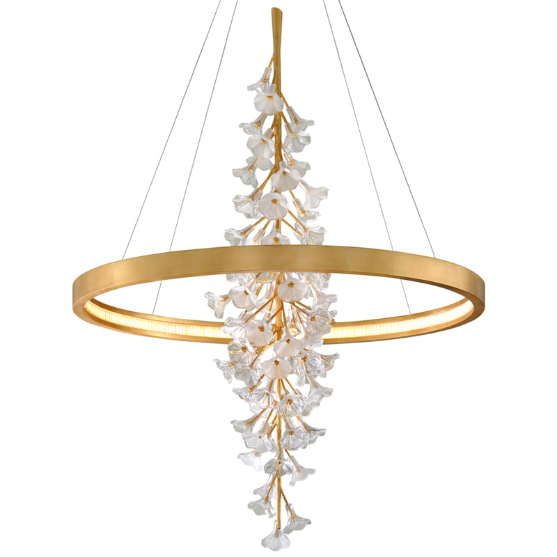 Corbett Lighting - 268-73 - LED Pendant - Jasmine - Gold Leaf