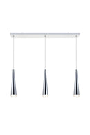 LED Pendant<br /><span style="color:#4AB0CE;">Entrega: 4-10 dias en USA</span><br /><span style="color:#4AB0CE;font-size:60%;">PREGUNTE POR ENTREGA EN PANAMA</span><br />Collection: Fantasia<br />Finish: Chrome
