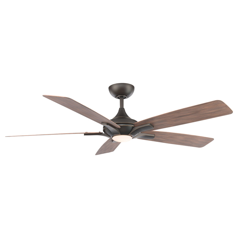 Modern Forms Fans - FR-W2008-60L27OBBW - 60"Ceiling Fan - Mykonos 5 - Oil Rubbed Bronze/Barn Wood