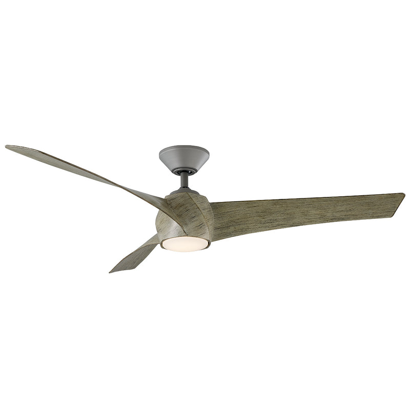 Modern Forms Fans - FR-W2103-58L27GHWW - 58"Ceiling Fan - Twirl - Graphite/Weathered Wood