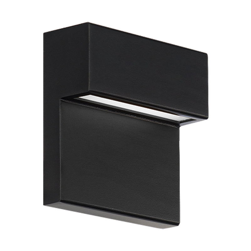 W.A.C. Lighting - WS-W25106-30-BK - LED Outdoor Wall Light - Balance - Black