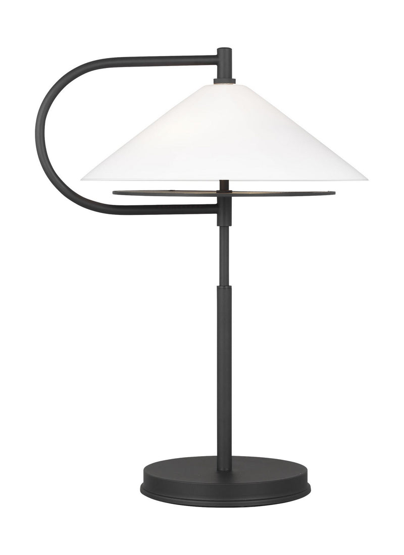 Visual Comfort Studio - KT1262MBK1 - Two Light Table Lamp - Gesture - Midnight Black