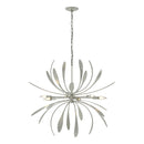 Hubbardton Forge - 104350-SKT-85 - Six Light Chandelier - Dahlia - Sterling
