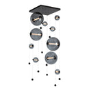 Hubbardton Forge - 139051-LED-STND-10-YL0694 - LED Pendant - Abacus - Black