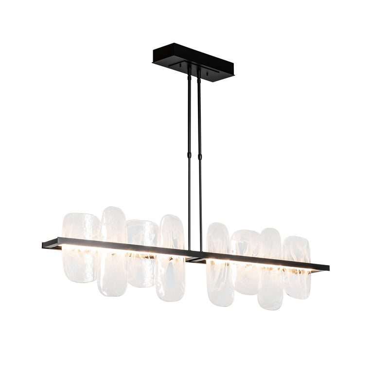 Hubbardton Forge - 139661-LED-STND-10-YR0708 - LED Pendant - Vitre - Black