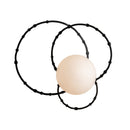 Hubbardton Forge - 209110-SKT-10-GG0677 - One Light Wall Sconce - Olympus - Black