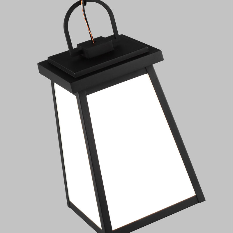 Visual Comfort Studio - 6248401EN3-12 - One Light Outdoor Pendant - Founders - Black