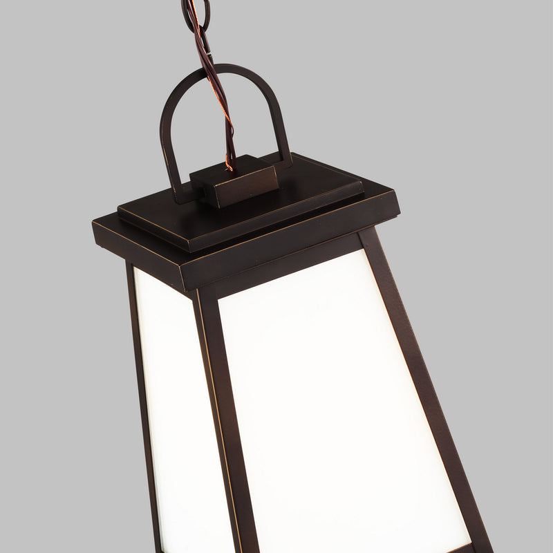 Visual Comfort Studio - 6248401EN3-71 - One Light Outdoor Pendant - Founders - Antique Bronze