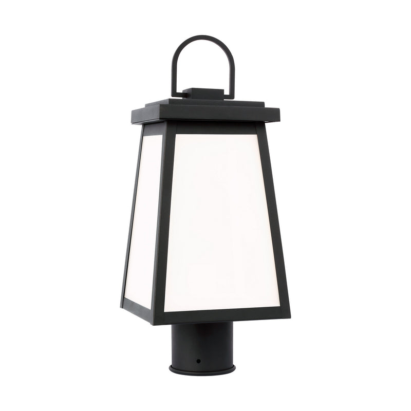One Light Outdoor Post Lantern<br /><span style="color:#4AB0CE;">Entrega: 4-10 dias en USA</span><br /><span style="color:#4AB0CE;font-size:60%;">PREGUNTE POR ENTREGA EN PANAMA</span><br />Collection: Founders<br />Finish: Black