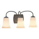 Hubbardton Forge - 208023-SKT-20-GG0035 - Three Light Wall Sconce - Simple Lines - Natural Iron