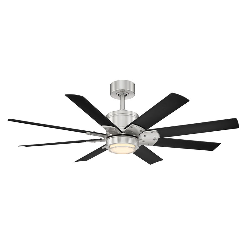 Modern Forms Fans - FR-W2001-52L-BN/MB - 52"Ceiling Fan - Renegade - Brushed Nickel/Matte Black