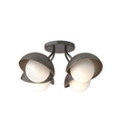 Hubbardton Forge - 121375-SKT-14-14-GG0711 - Four Light Semi-Flush Mount - Brooklyn - Oil Rubbed Bronze