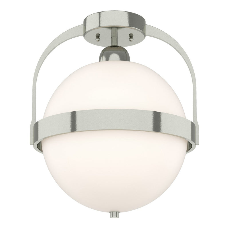 Hubbardton Forge - 121380-SKT-85-GG0720 - One Light Semi-Flush Mount - Atlas - Sterling