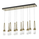 Hubbardton Forge - 131207-SKT-STND-86-ZM0434 - LED Pendant - Link - Modern Brass