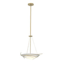 Hubbardton Forge - 131620-SKT-MULT-86-GG0722 - Three Light Pendant - Wisp - Modern Brass