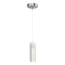 Hubbardton Forge - 161180-SKT-STND-85-GG0065 - One Light Mini Pendant - Exos Glass - Sterling