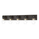 Hubbardton Forge - 201333-SKT-14-ZM0718 - Five Light Bath Sconce - Eos - Oil Rubbed Bronze