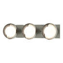 Hubbardton Forge - 201378-SKT-85-85-GG0711 - Three Light Bath Sconce - Brooklyn - Sterling