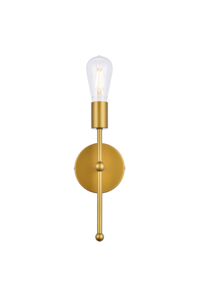 Elegant Lighting - LD2356BR - One Light Wall Sconce - Keely - Brass
