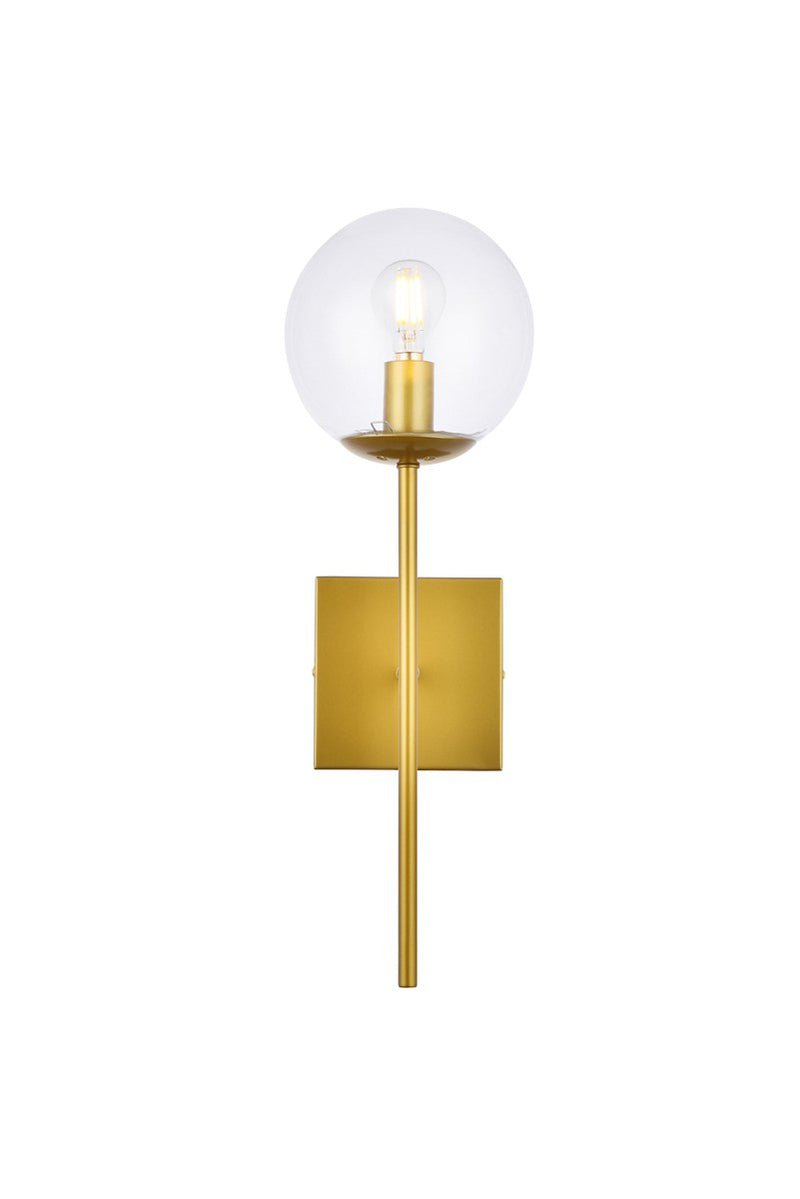 Elegant Lighting - LD2359BR - One Light Wall Sconce - Neri - Brass