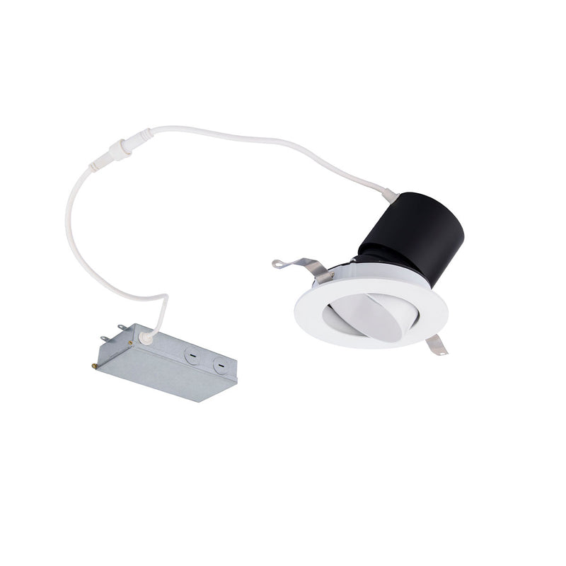 W.A.C. Lighting - R3HRAR-F9CS-WT - LED Remodel Adjustable - Patriot - White