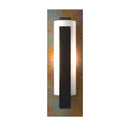 Hubbardton Forge - 217186-SKT-10-CP-GG0065 - One Light Wall Sconce - Vertical Bar - Black