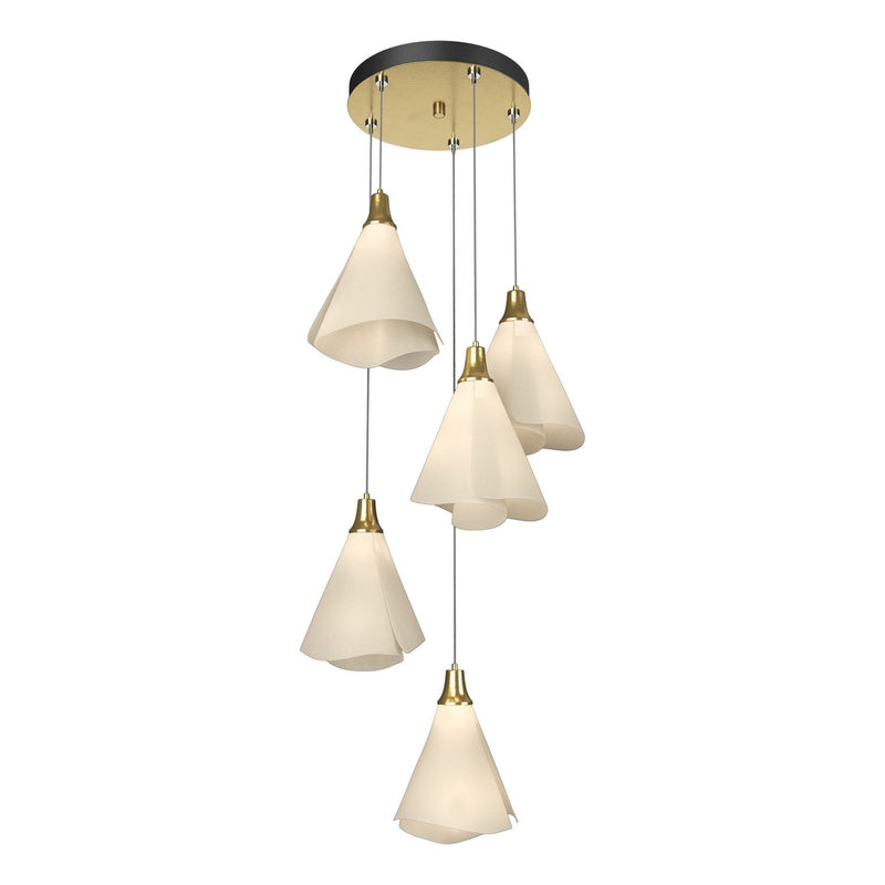 Hubbardton Forge - 131122-SKT-STND-86-SH1987 - LED Pendant - Mobius - Modern Brass