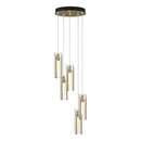 Hubbardton Forge - 131124-SKT-STND-86-ZM0065 - LED Pendant - Exos Glass - Modern Brass