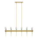 Hubbardton Forge - 131525-SKT-MULT-86-YC0369 - LED Pendant - Echo - Modern Brass