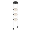 Hubbardton Forge - 139059-LED-STND-10-GG0668 - LED Pendant - Abacus - Black