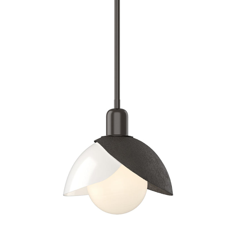 Hubbardton Forge - 181184-SKT-MULT-14-BB0757 - One Light Pendant - Brooklyn - Oil Rubbed Bronze