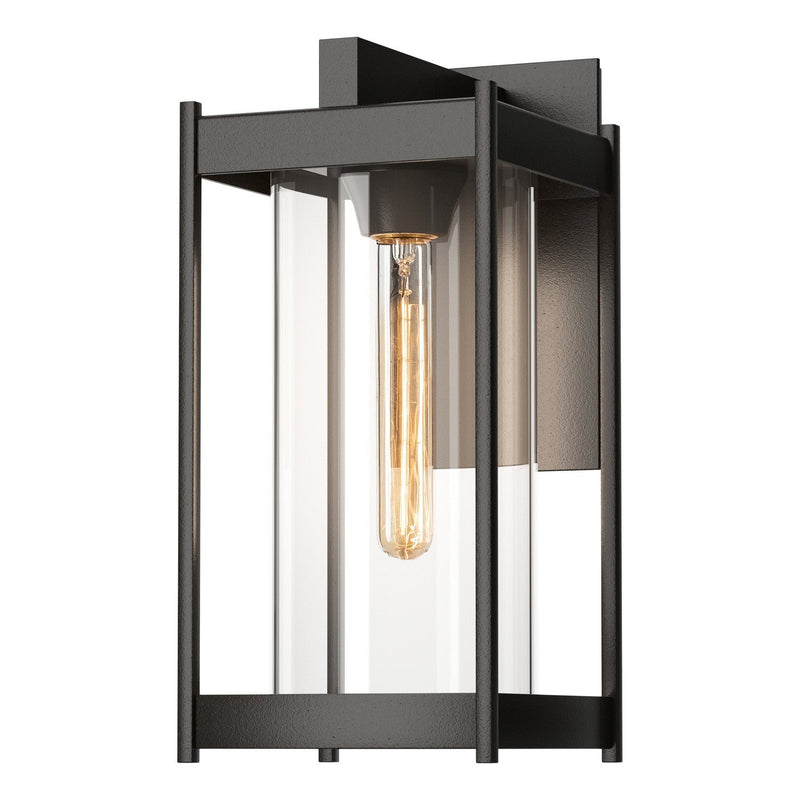 Hubbardton Forge - 302021-SKT-14-ZM0730 - One Light Outdoor Wall Sconce - Cela - Coastal Oil Rubbed Bronze