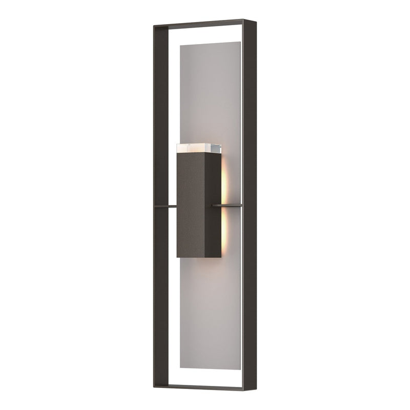 Hubbardton Forge - 302608-SKT-14-78-ZM0736 - Two Light Outdoor Wall Sconce - Shadow Box - Coastal Oil Rubbed Bronze