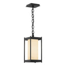 Hubbardton Forge - 362021-SKT-80-GG0730 - One Light Outdoor Lantern - Cela - Coastal Black