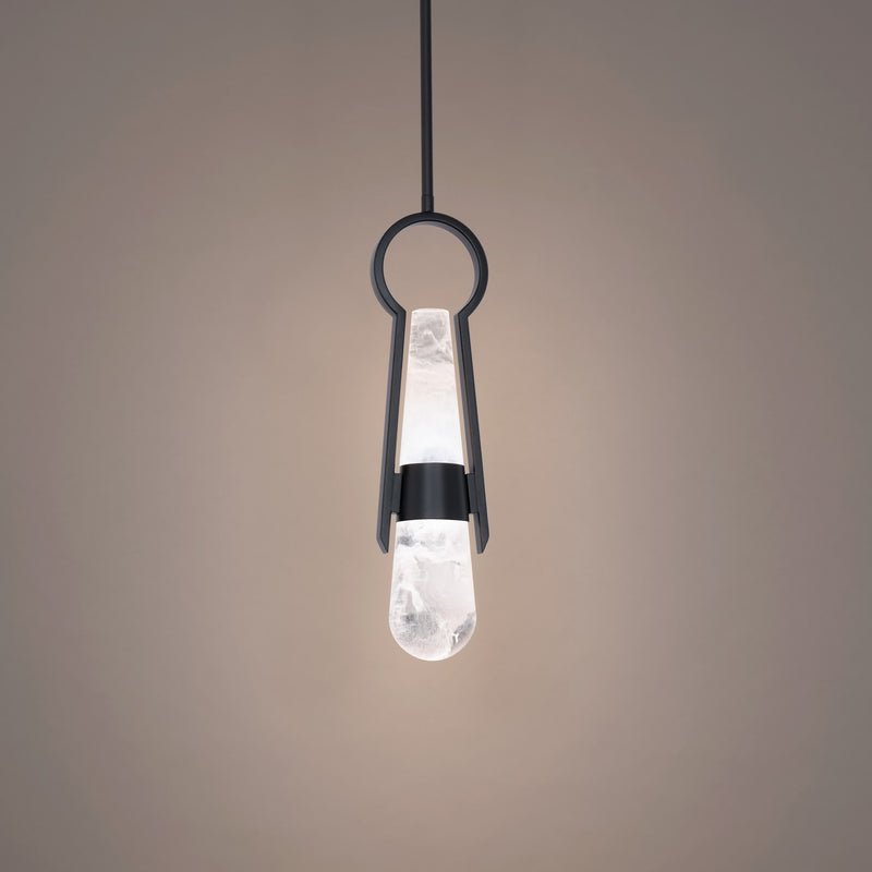 Modern Forms - PD-96318-BK - LED Mini Pendant - Ezra - Black