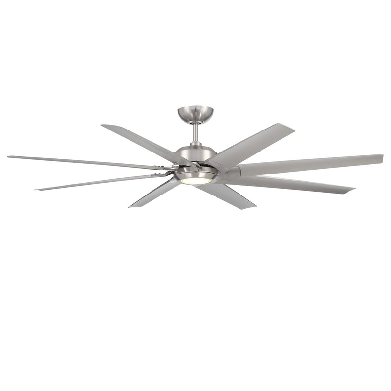 Modern Forms Fans - FR-W2301-70L-BN - 70"Ceiling Fan - Roboto Xl - Brushed Nickel