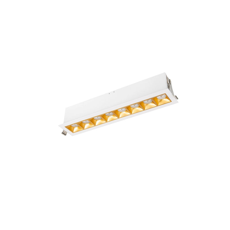 W.A.C. Lighting - R1GDT08-F930-GLWT - LED Downlight Trim - Multi Stealth - Gold/White