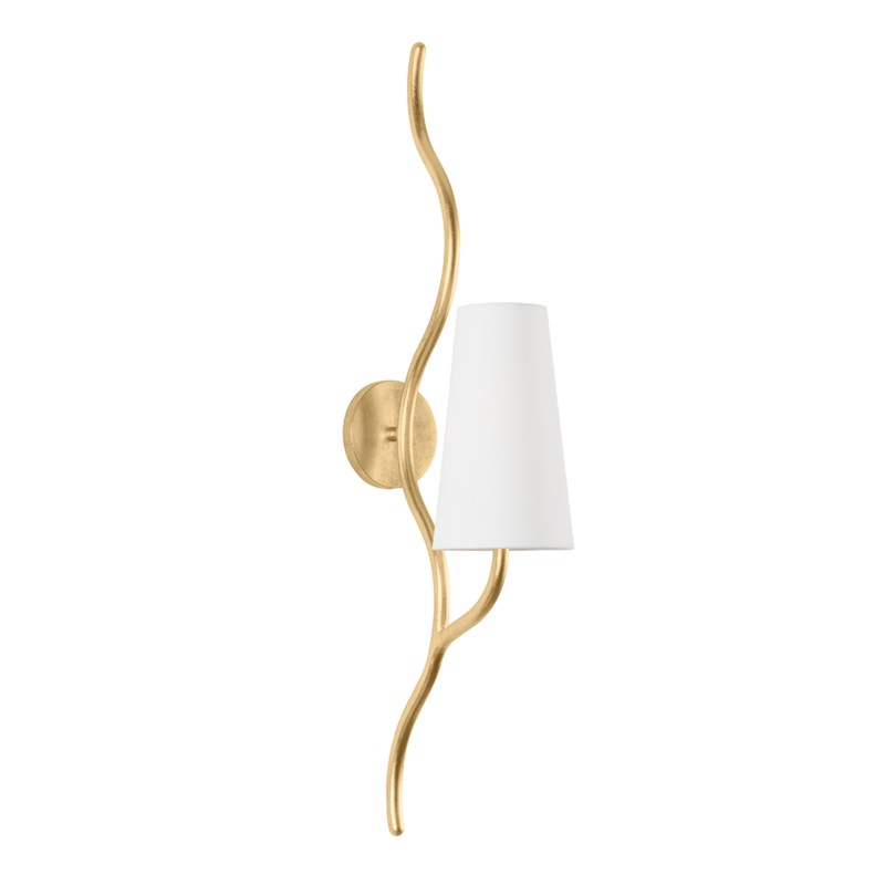 Corbett Lighting - 436-16-VGL - One Light Wall Sconce - Cortona - Vintage Gold Leaf