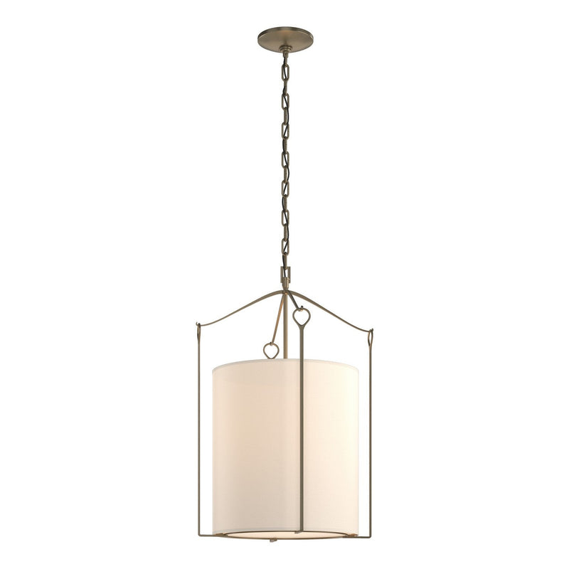 Hubbardton Forge - 104260-SKT-84-SA1509 - Three Light Pendant - Bow - Soft Gold